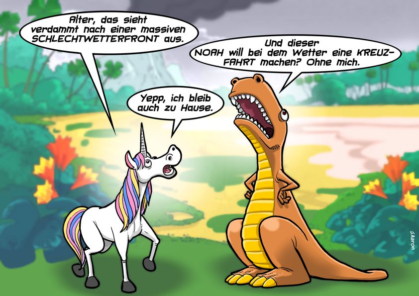 Cartoon: Auch mal was biblisches... 1