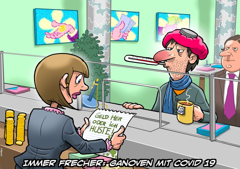Cartoon: Covid 19 1