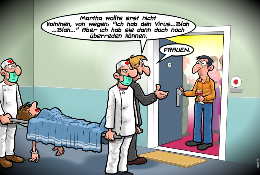 Cartoon: Virus 1