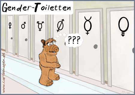 Cartoon: Gender-Verwirrungen 1