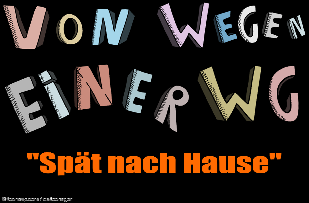Comic: Von Wegen einer WG - Folge 1 1