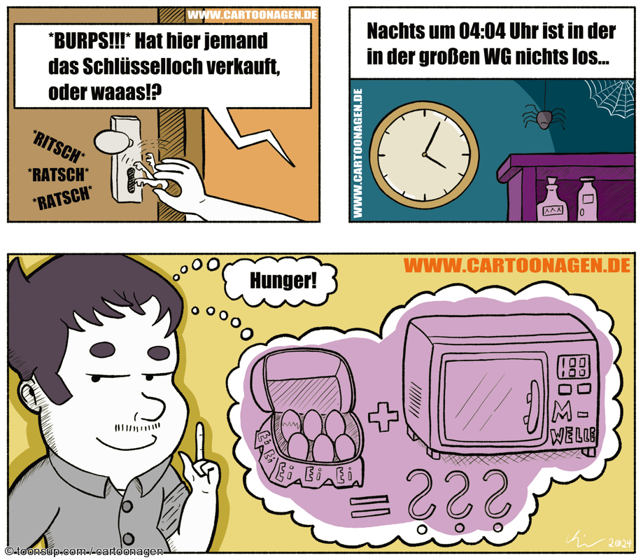 Comic: Von Wegen einer WG - Folge 1 4
