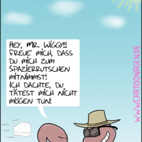 Cartoon: Mr. Wiggy - vergessene Abenteuer 1