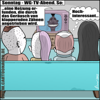 Von Wegen einer WG - "WG TV-Abend"