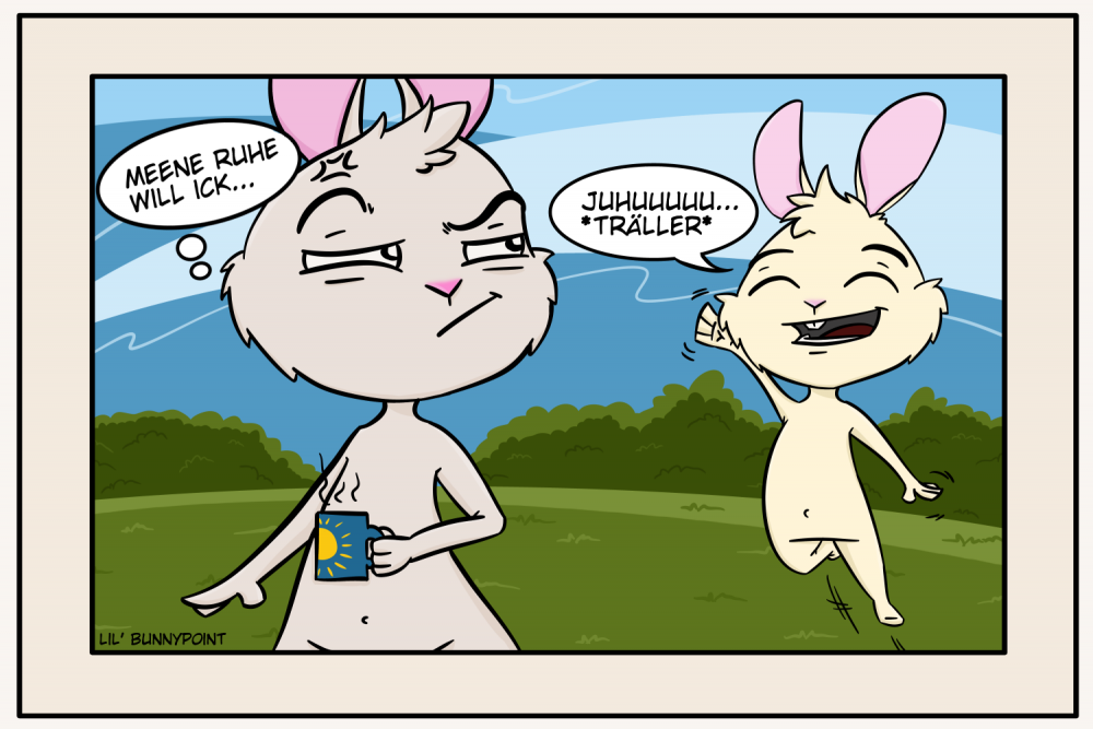 Cartoon: Ruhe bitte 1