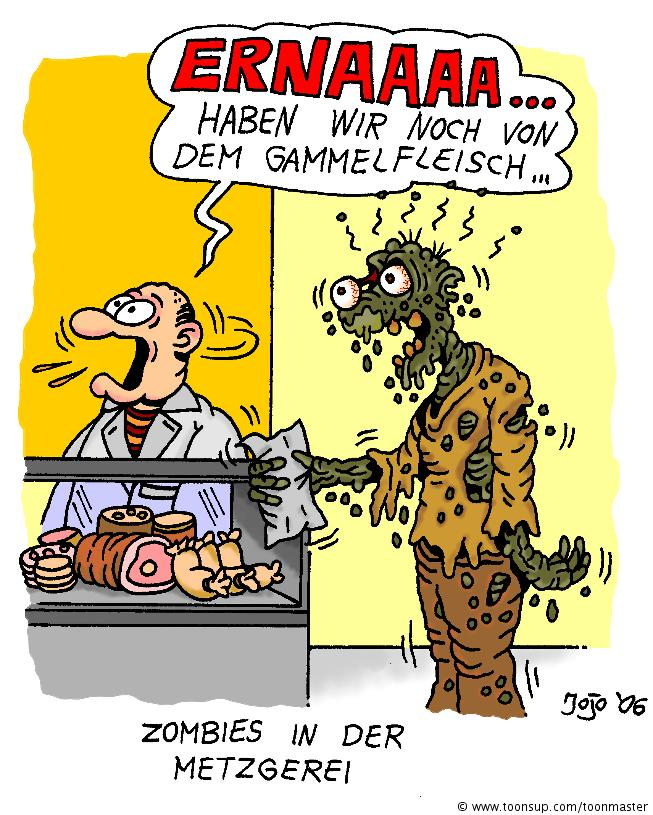 Cartoon: Gammelfleisch 1