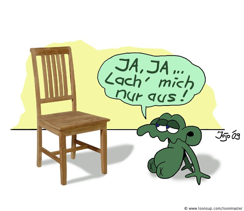 Cartoon: Fieser Stuhl 1