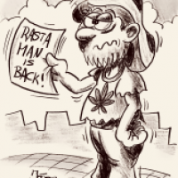 Rasta Man is back!