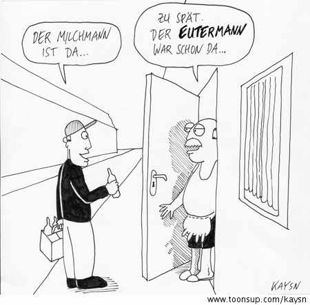 Cartoon: Frische Milch 1