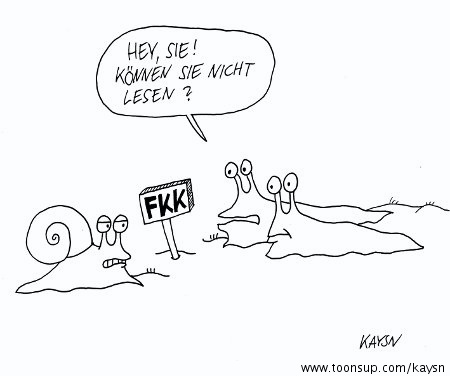 Cartoon: Nacktschnecken 1