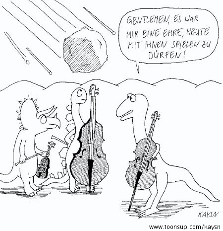 Cartoon: Die letzten Dinosaurier 1