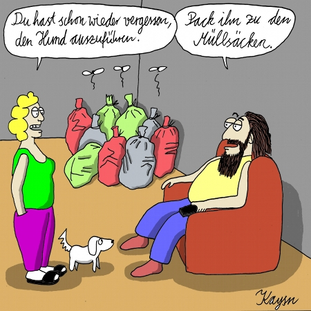 Cartoon: Müll 1
