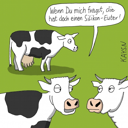 Cartoon: Kühe 1