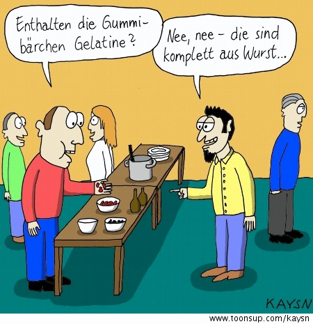 Cartoon: Gummibärchen 1
