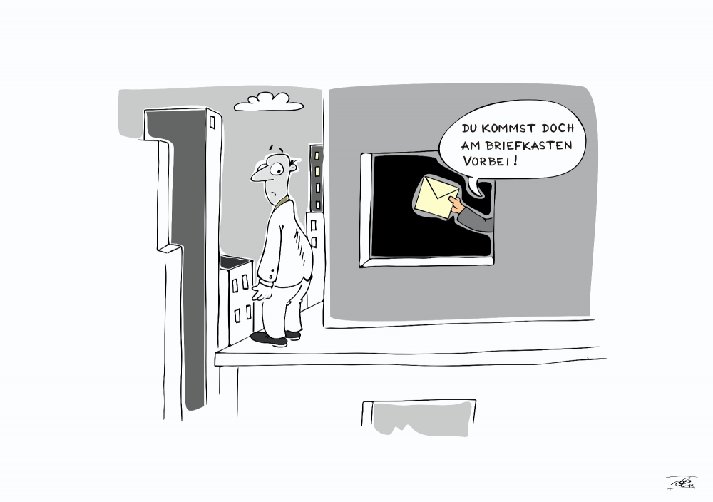 Cartoon: Luftpost 1