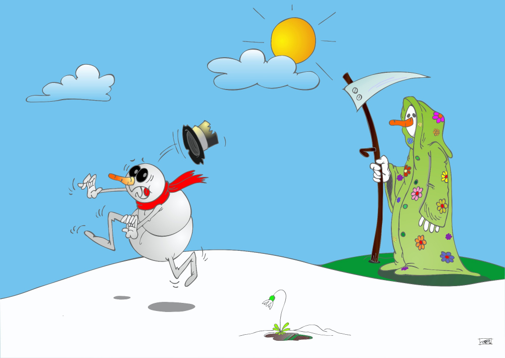 Cartoon: Frühling 1