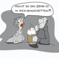 Meckertante