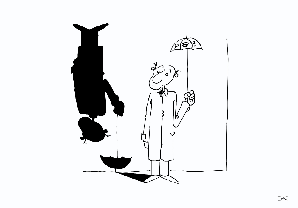 Cartoon: Schattenspiel 1