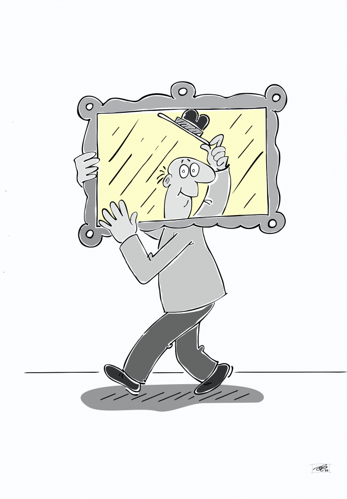 Cartoon: Mirror 1