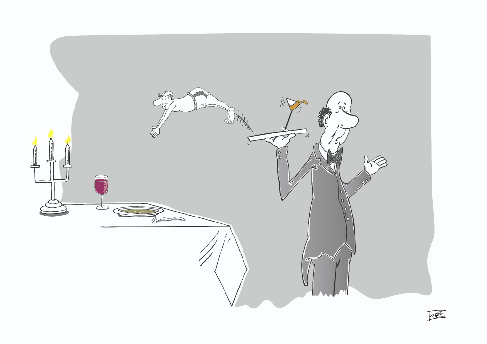 Cartoon: Jumper 1