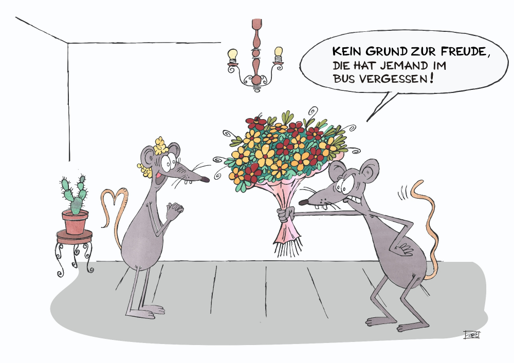 Cartoon: Valentinstag 1
