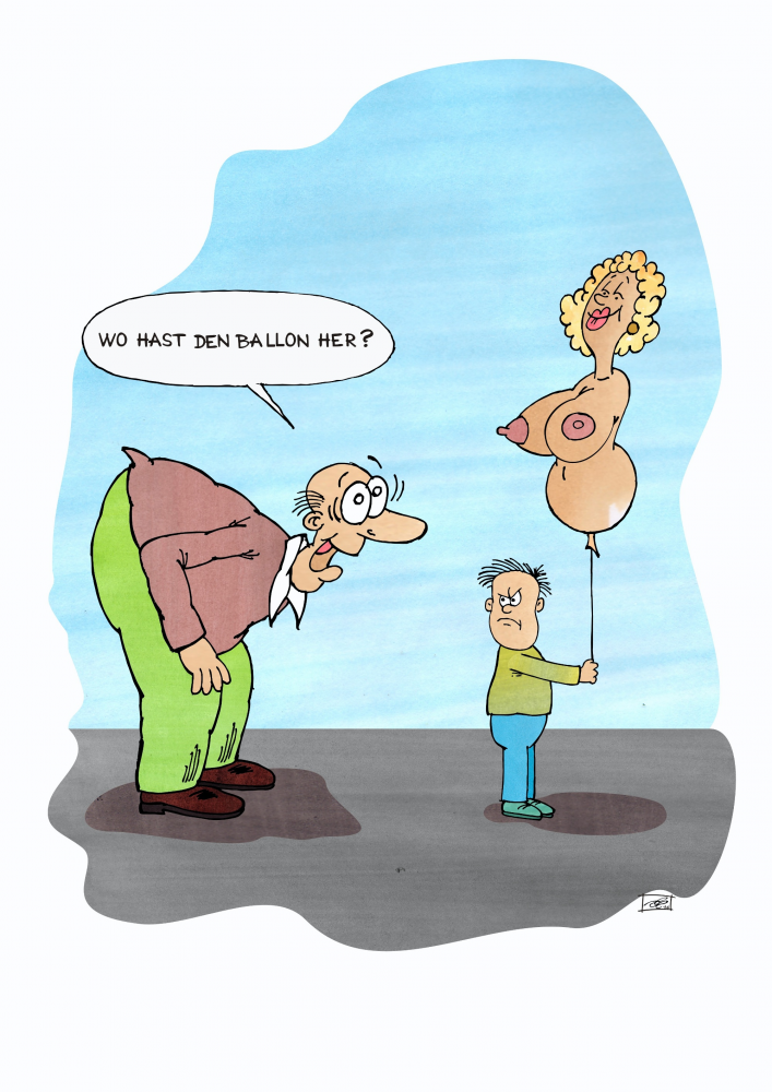 Cartoon: Ballon 1