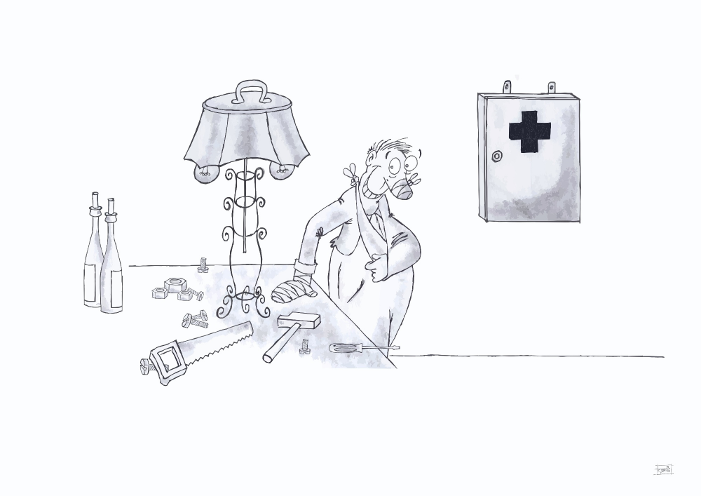 Cartoon: Heimwerker 1