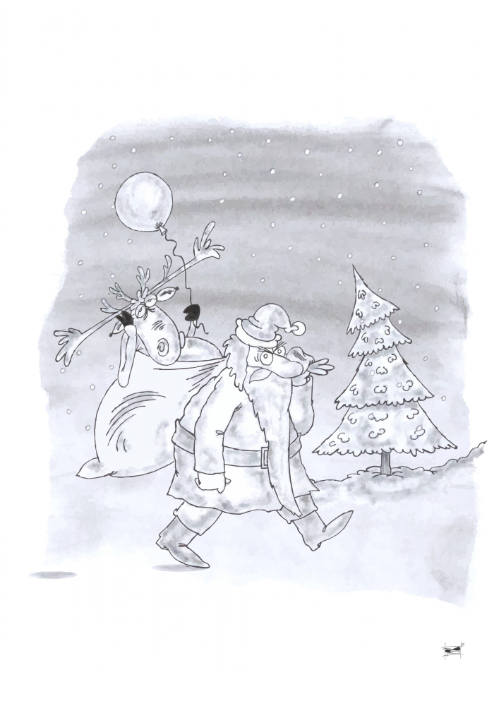 Cartoon: Weihnachtsmann 2 1