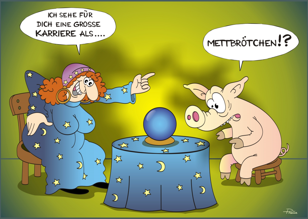 Cartoon: Mettbrötchen 1