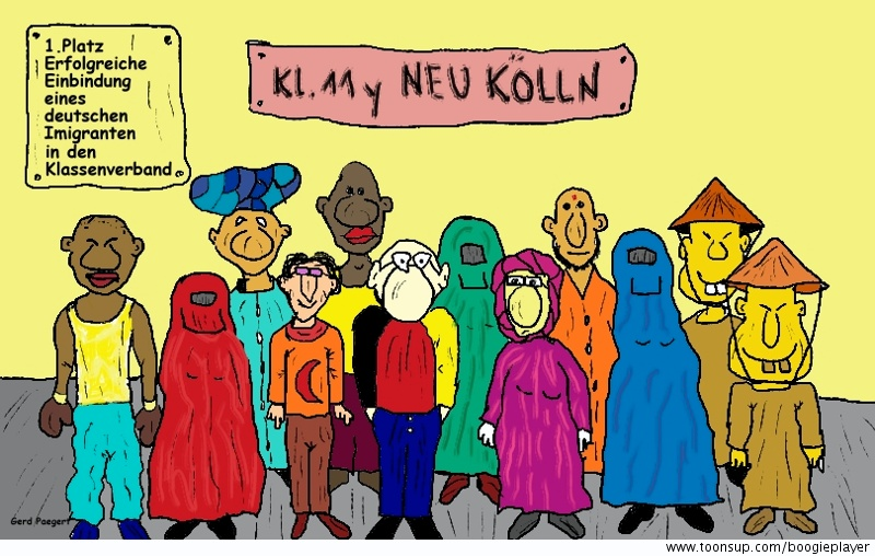 Cartoon: 'Neu-Köln' 1