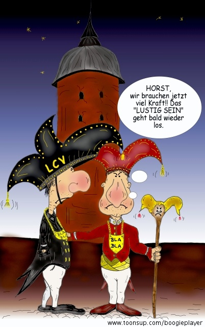 Cartoon: Fasching in Deutschland 1