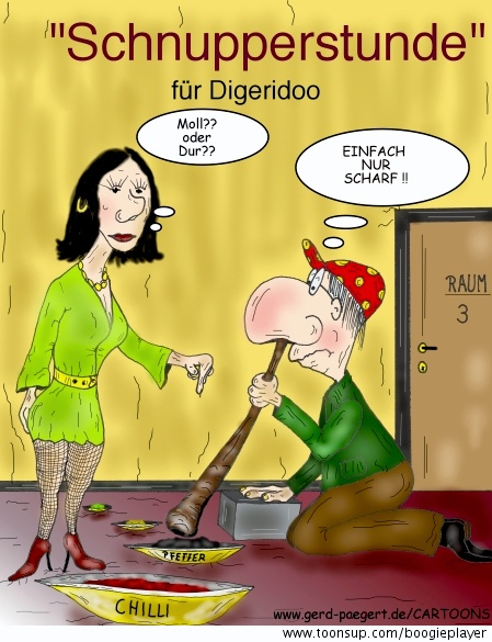Cartoon: MUSIKSCHULE 1