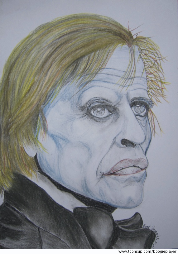 Caricature: Der blaue Klaus 1