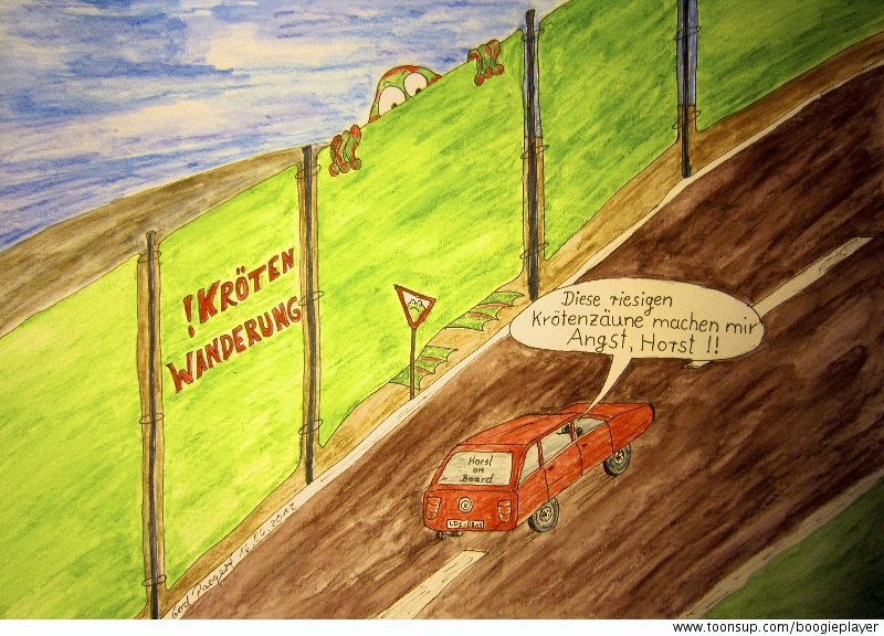 Cartoon: Angst 1
