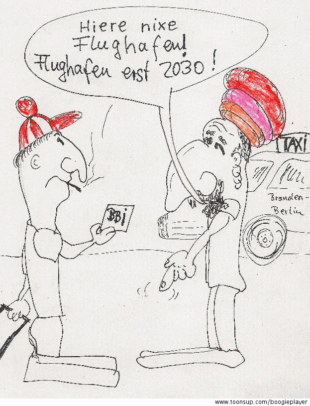 Cartoon: Flughafen?? 1