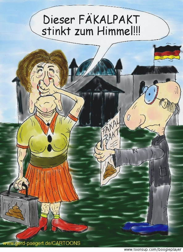 Cartoon: FÄKALPAKT 1