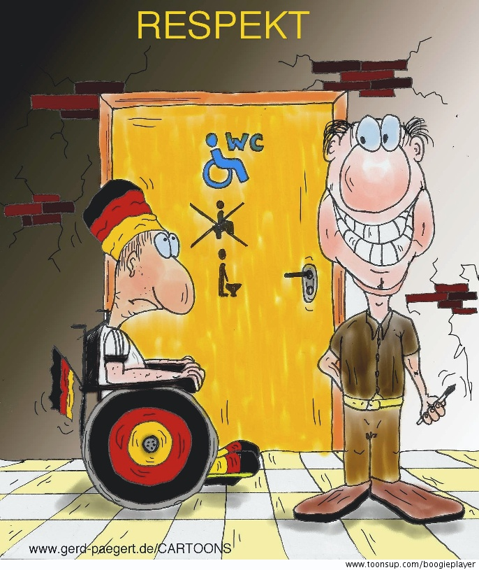 Cartoon: Respekt 1