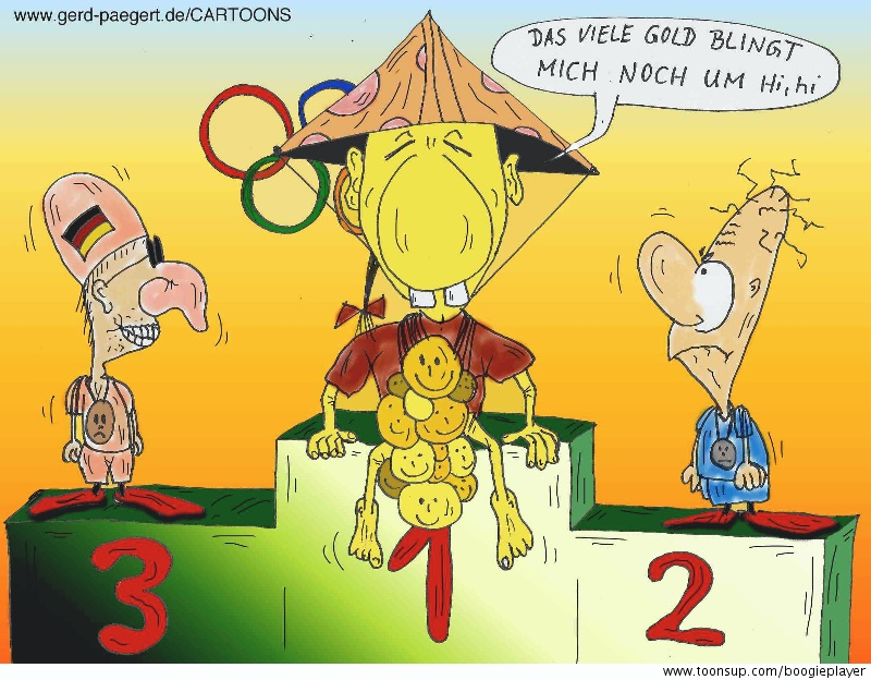 Cartoon: Chinesisch Gold 1