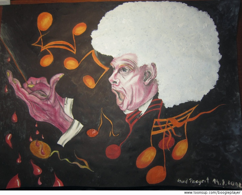 Karrikatur: SIR SIMON RATTLE 1