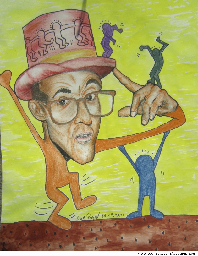 Karrikatur: Keith Haring 1