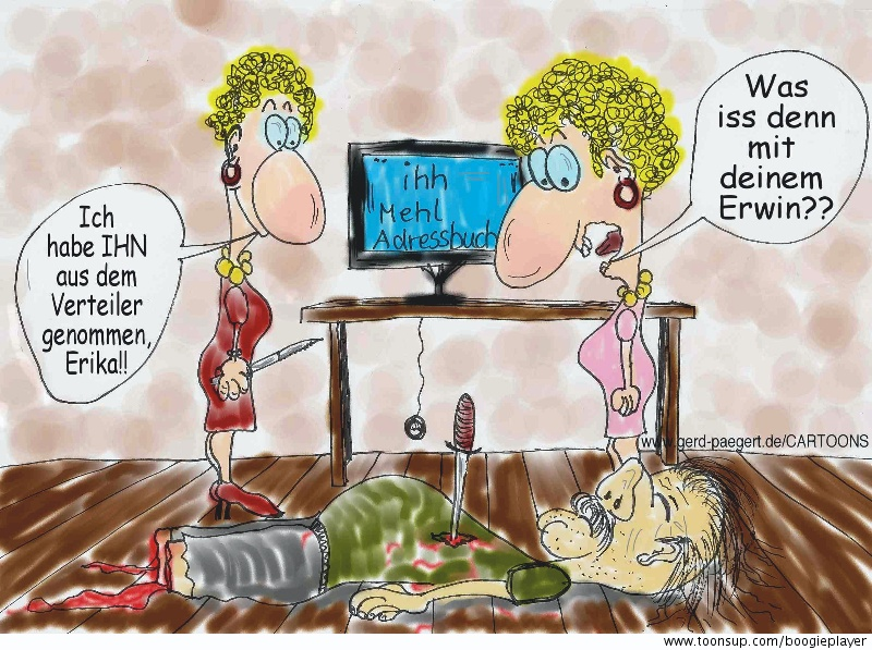 Cartoon: Digitale Problemlösung 1