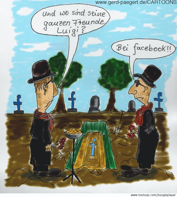Cartoon: Totensonntag 1