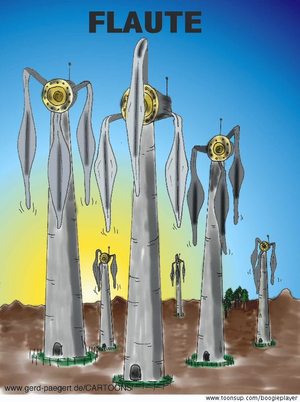Cartoon: Flaute 1