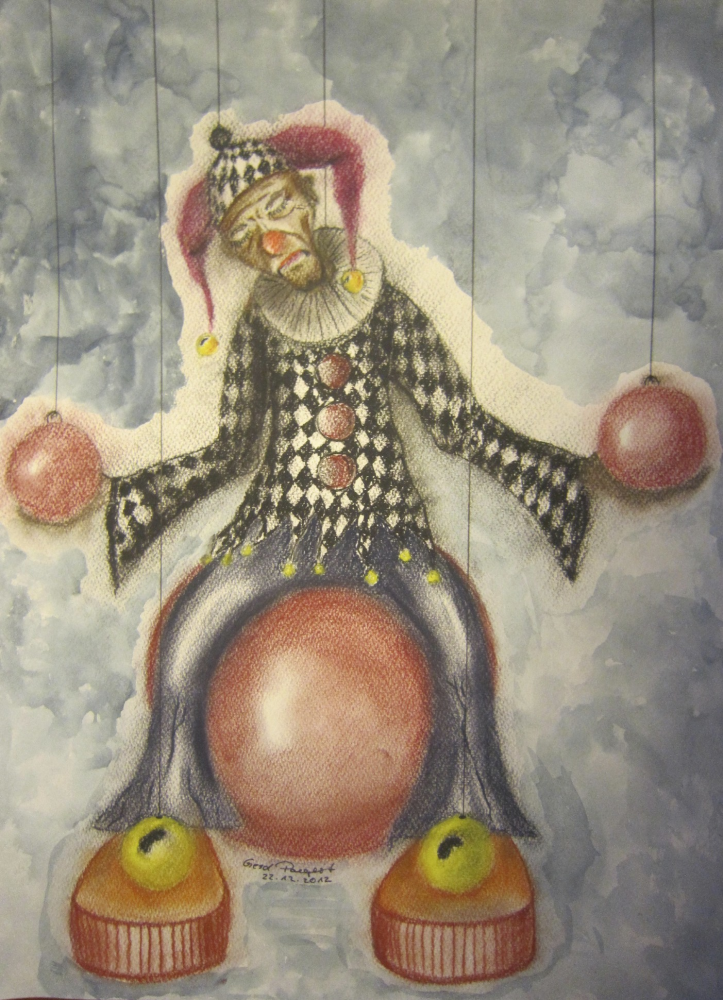 Concept Art / Character Design: Der Weihnachts-Narr 1