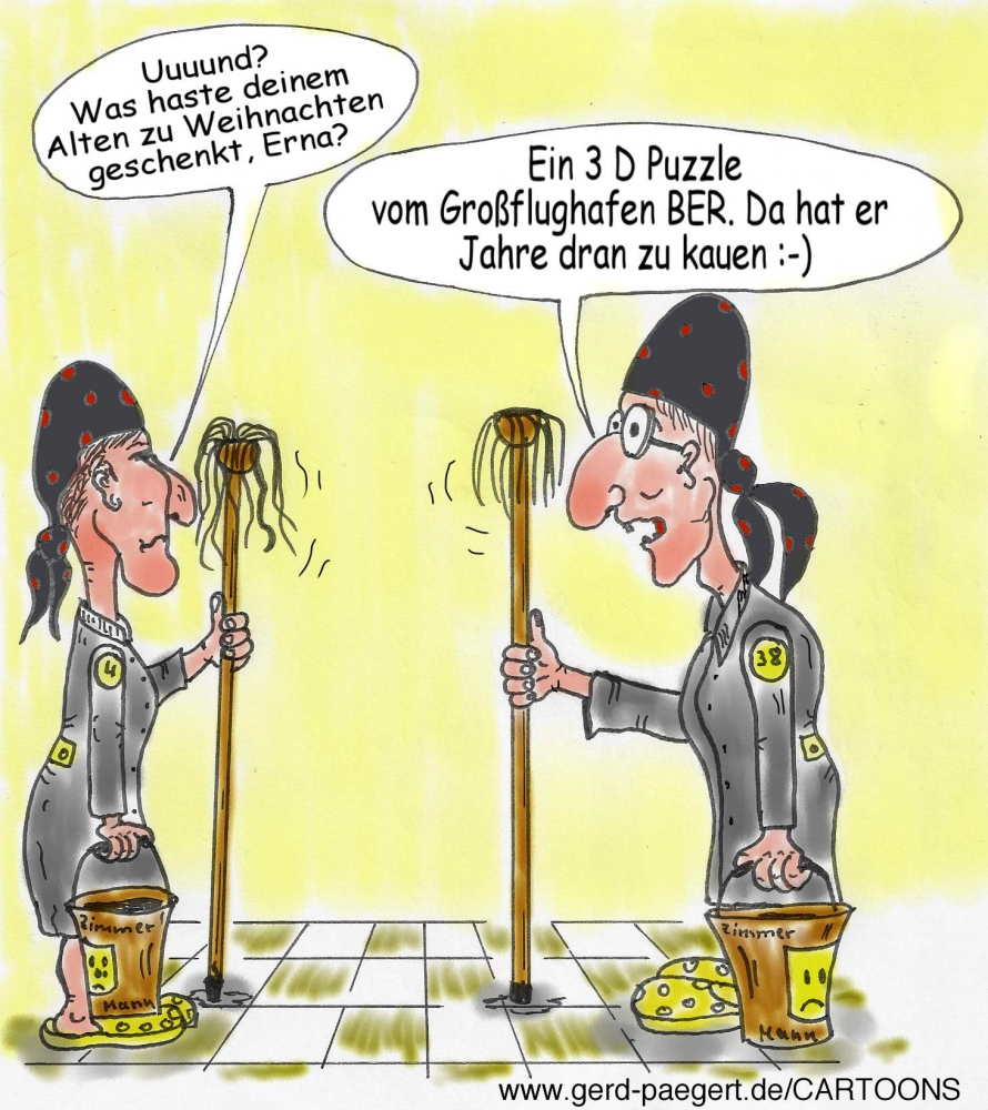 Cartoon: Weihnachtsgeschenk 1