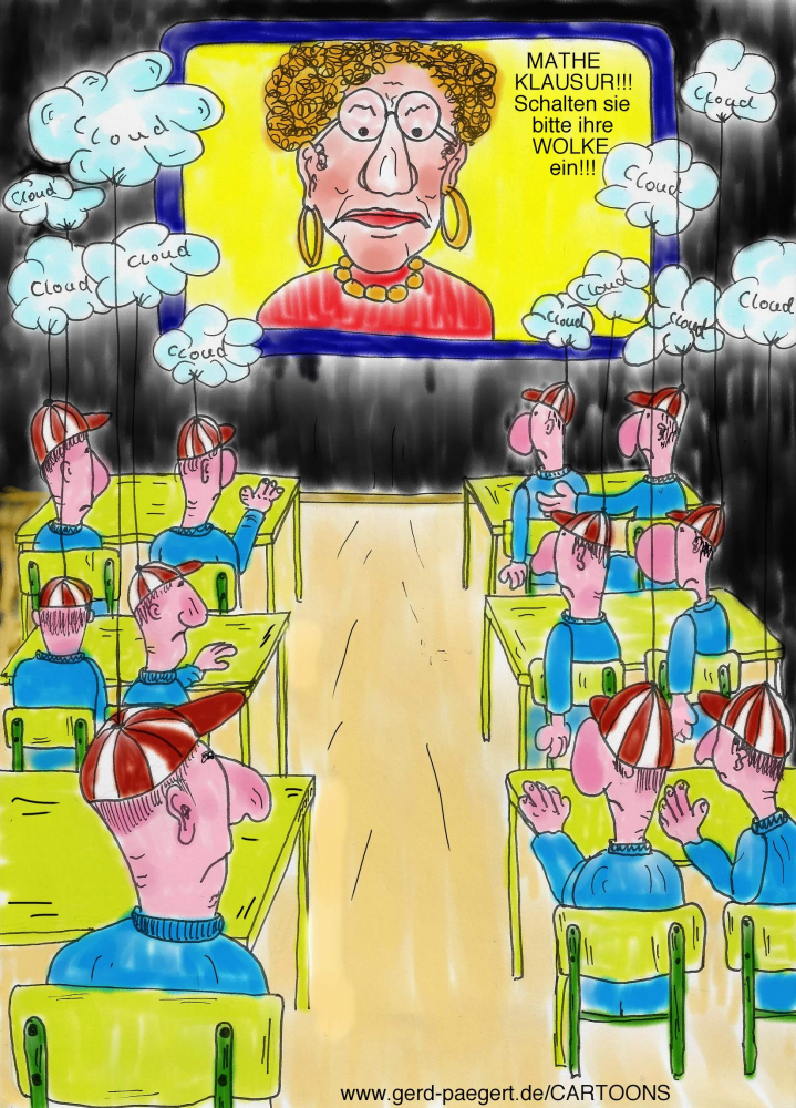 Cartoon: Grundschule 2040 1