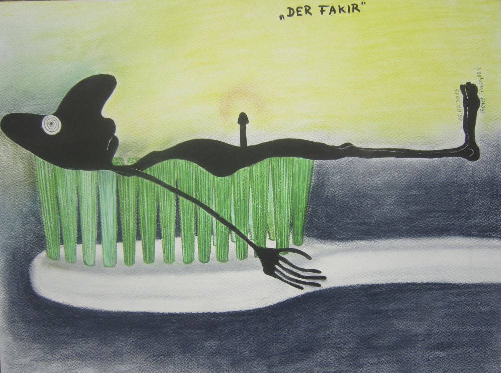 Concept Art / Character Design: DER FAKIR 1