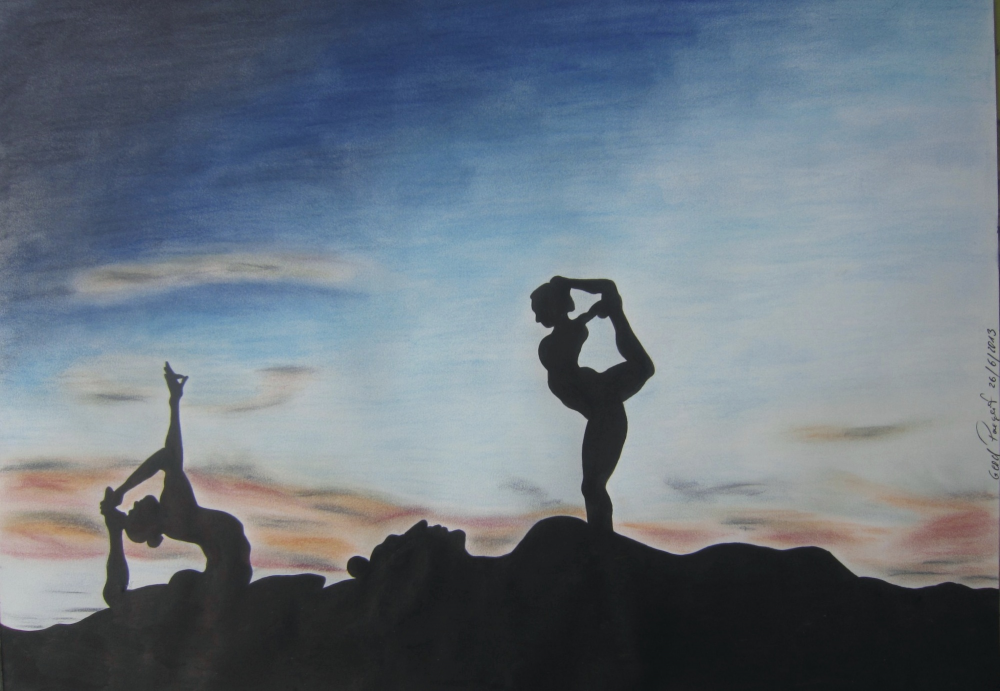 Concept Art / Character Design: YOGA-KURS 1