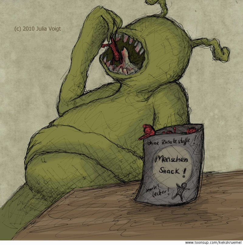 Illustration: Der Kleine Snack für Zwischendurch 1