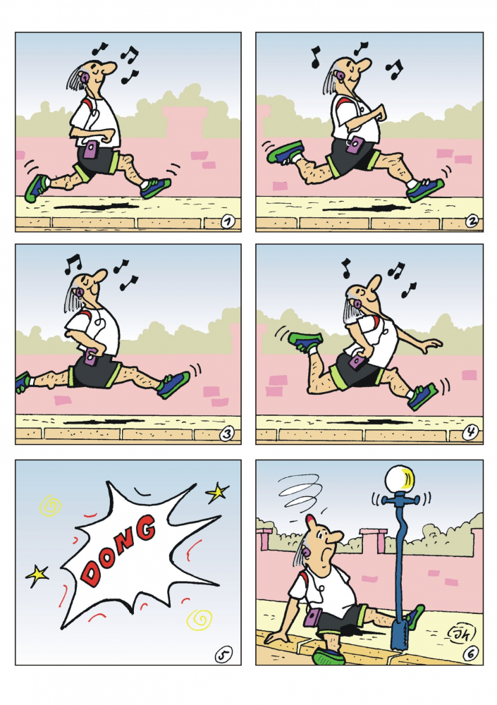 Comic: Der Jogger 1